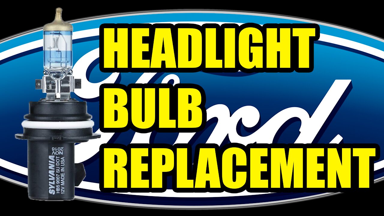 Ford Taurus Headlight Bulb Replacement 2000-2007