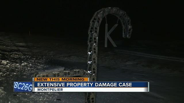 Extensive property damage in Kewaunee County