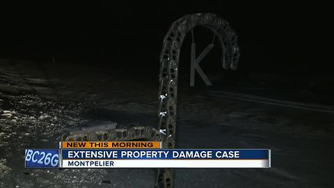 Extensive property damage in Kewaunee County