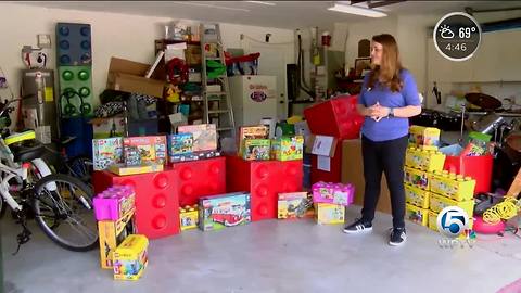 Wellington teen using Legos to help kids in need