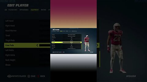 Madden 23 Warrick Dunn College Creation #shorts