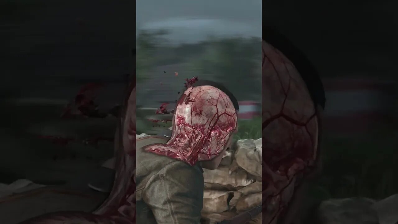 SNIPER ELITE 5 - X-RAY HEADSHOTS #shorts