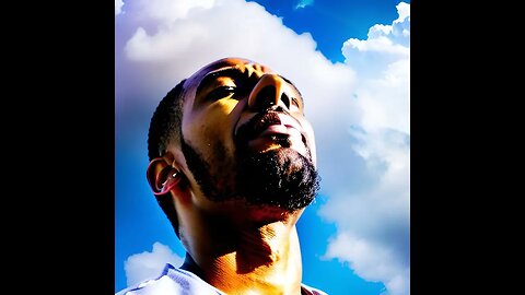 A man looking up at the clouds by wonder ai #pondering #wondering #wonderapp