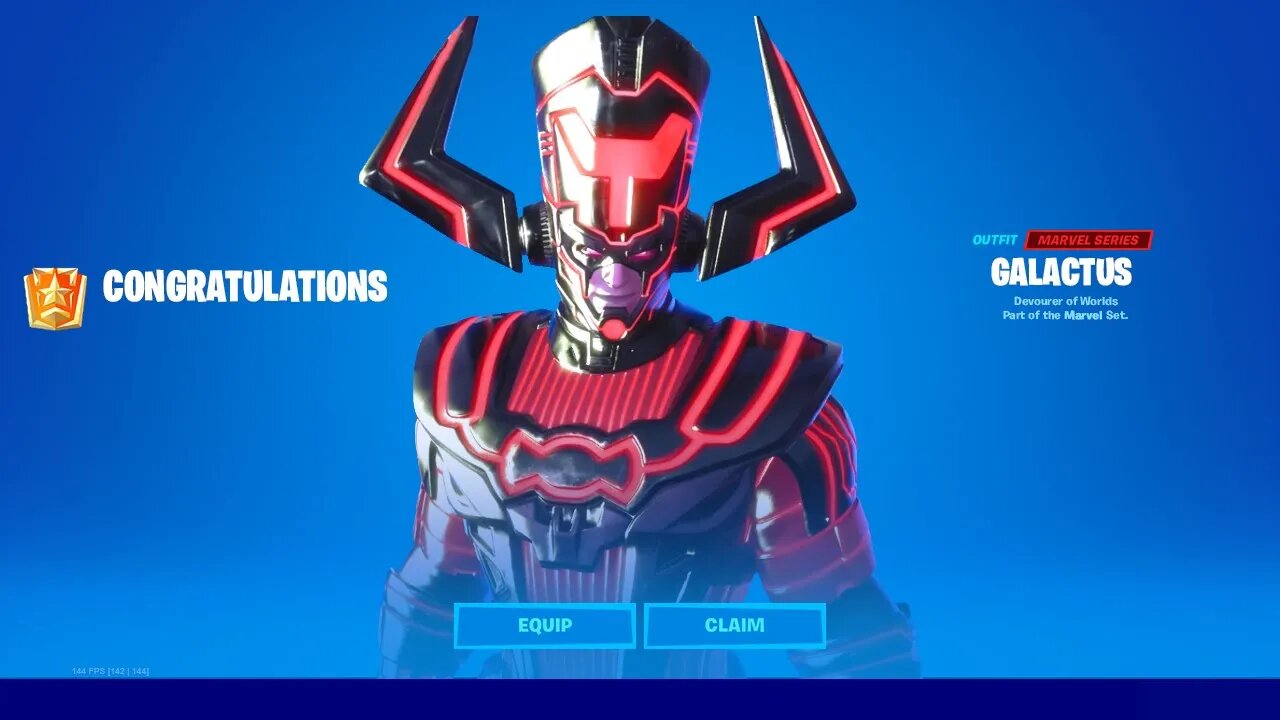 Unlocking *GALACTUS* in FORTNITE!