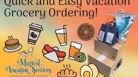 Vacation Grocery Delivery for You Vacation In Orlando Florida! Let's Look at How it's Done!