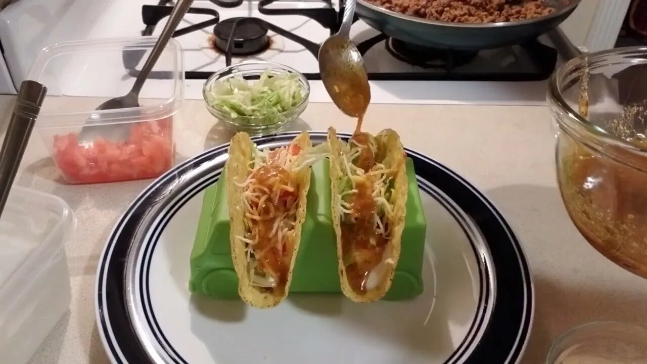 Tacos, Low Sodium, Low Cholesterol and Low Carb