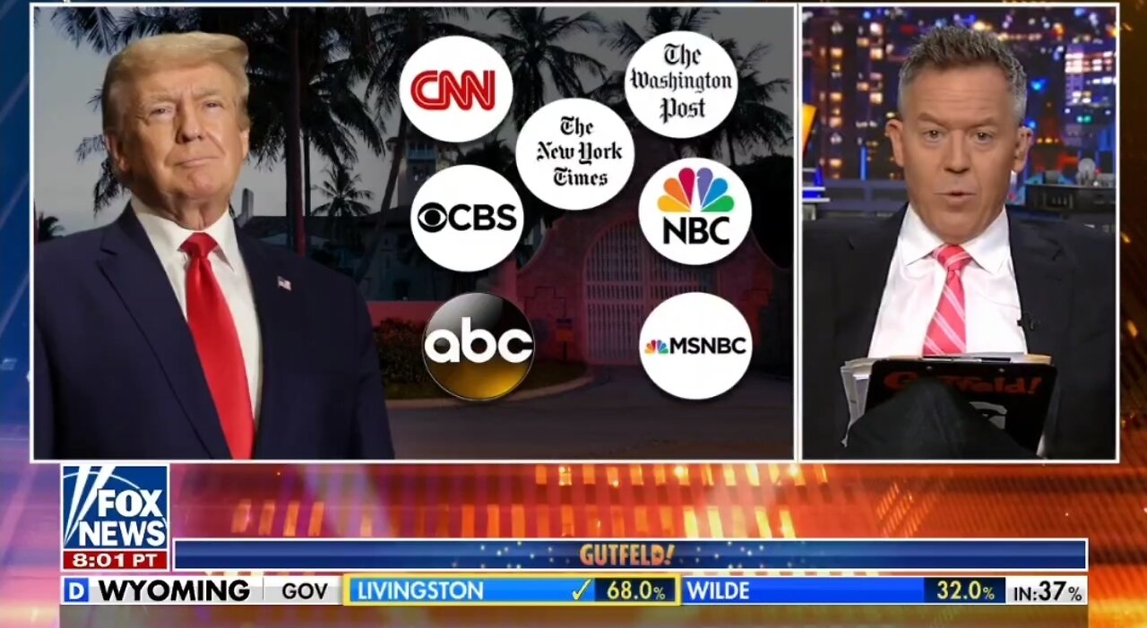 Greg Gutfeld: The Mar-A-Lago Media Narrative Is Falling Apart