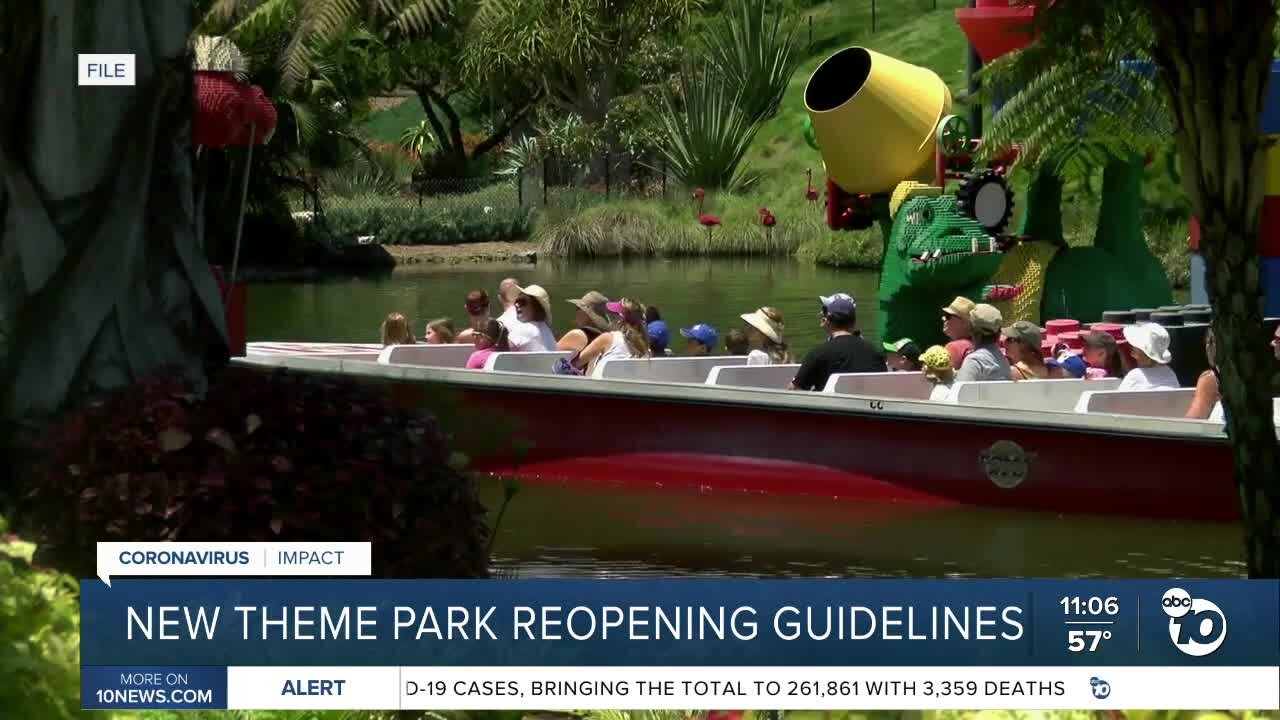 Theme parks in California could reopen with rides as soon as April 1st