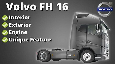 New 2022 Volvo FH 16 Truck - Interior, Exterior, Engine