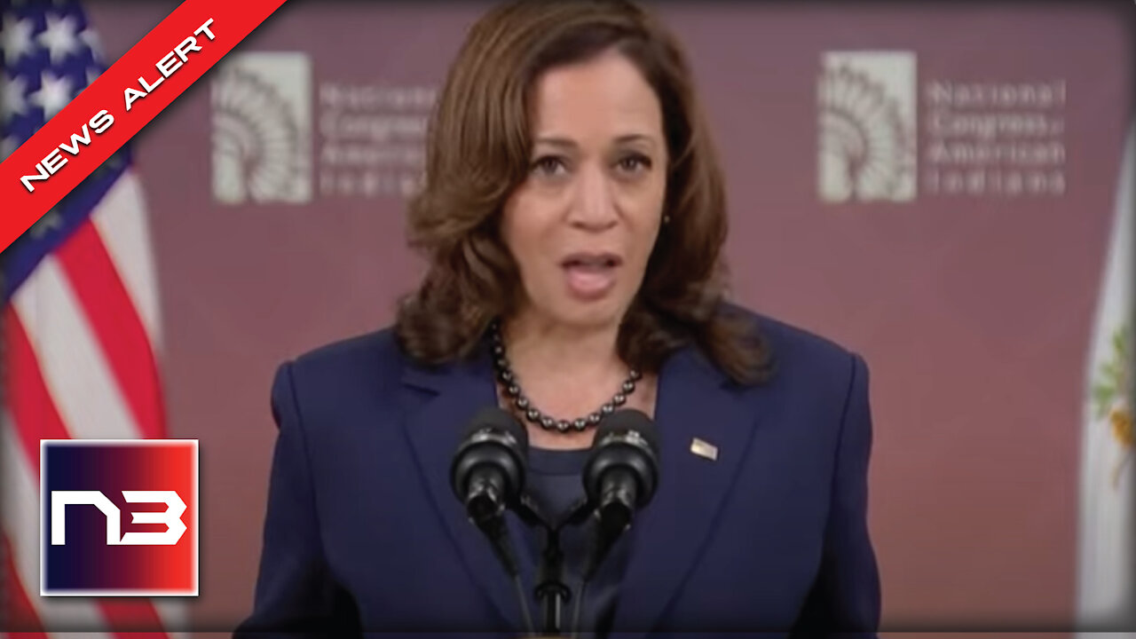 Whoops: Kamala Harris Caught on Camera Trashing America