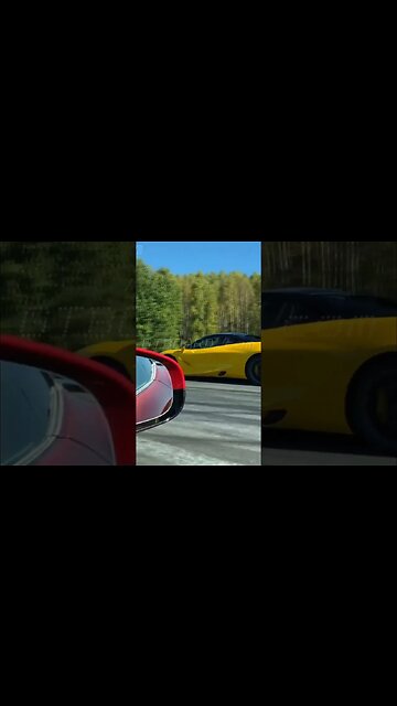 Ferrari F12Berlinetta trolled by McLaren 720S Spider #mclaren #720s #mclaren720s #ferrari