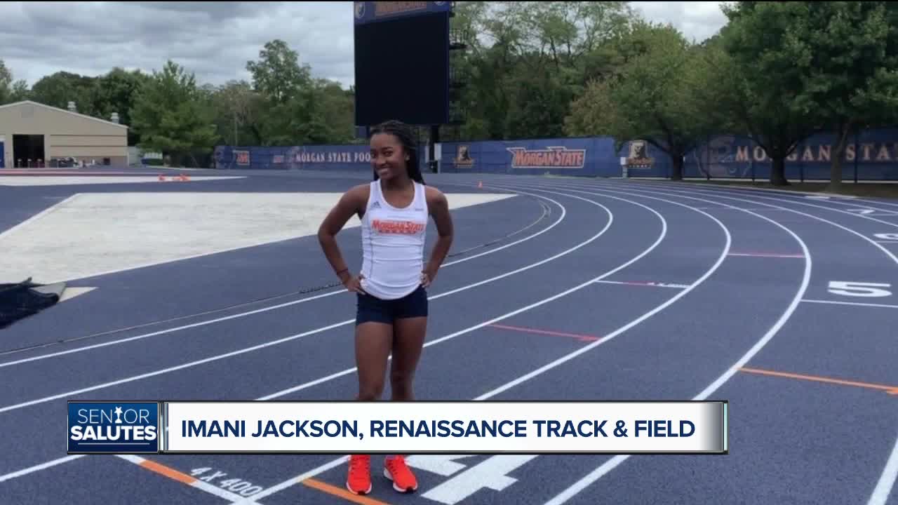 WXYZ Senior Salutes: Renaissance Track & Field standout Imani Jackson