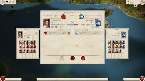 Total-War Rome Julii part 97, invading Caralis