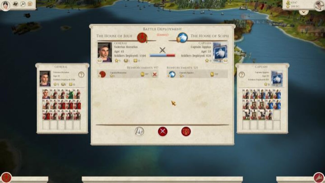 Total-War Rome Julii part 97, invading Caralis