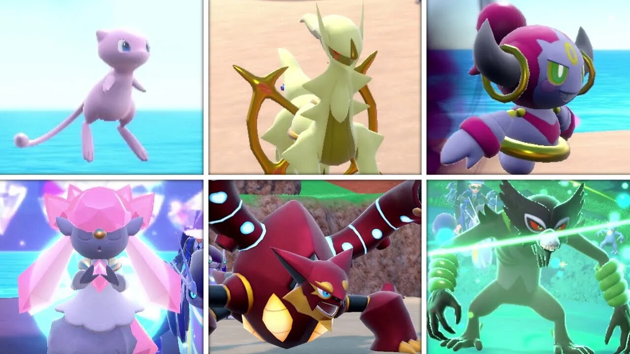 Every Mythical Pokemon's Signature Moves in Pokemon Scarlet & Violet