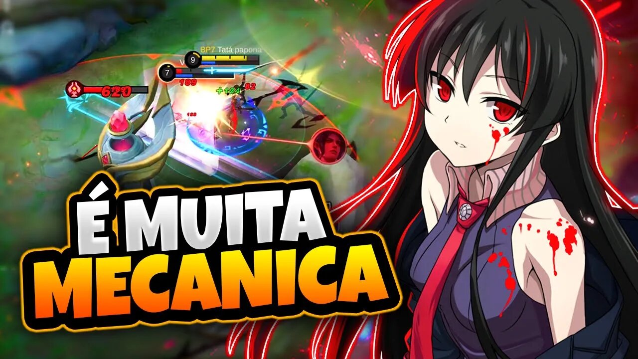 QUASE NINGUÉM JOGA COM ELA! MACETA EM QUALQUER ELO | MOBILE LEGENDS