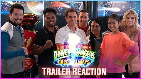 Power rangers "Once & Always" 30th anniversary reaction trailer