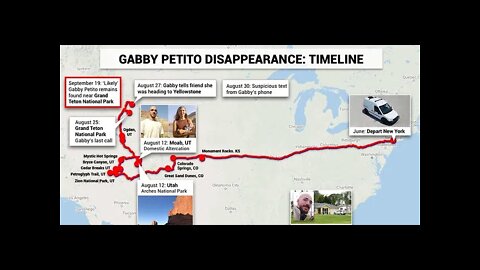 9.21.21 - Timeline Update Of Gabby Murder Investigation - What Are Next Investigative Steps