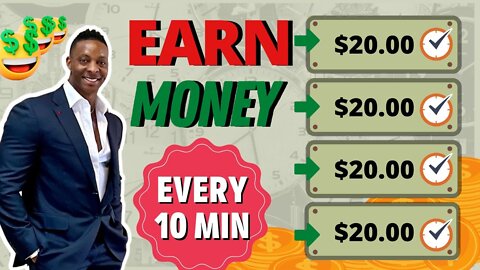 (NEW WEBSITE) Earn $20.00 Per 10 Minutes For FREE - Make Money Online 2022