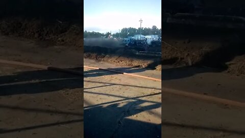 Red neck sports demo Derby