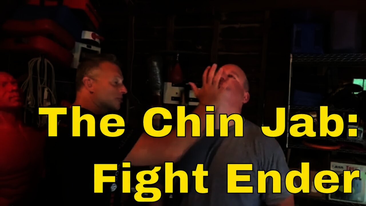 🔥 Self Defense Techniques - The Chin Jab ✋ (fight ender)