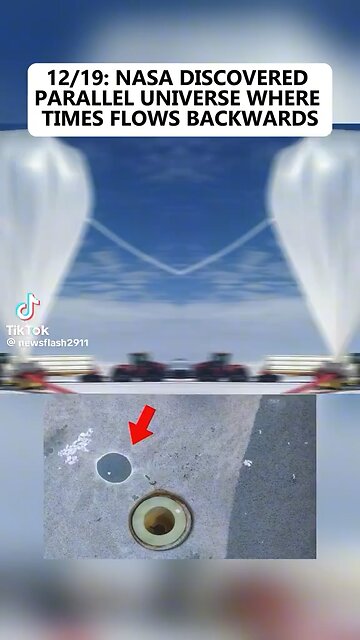 NASA Discovered Parallel Universe Where Time Flows Backward