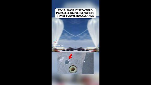 NASA Discovered Parallel Universe Where Time Flows Backward