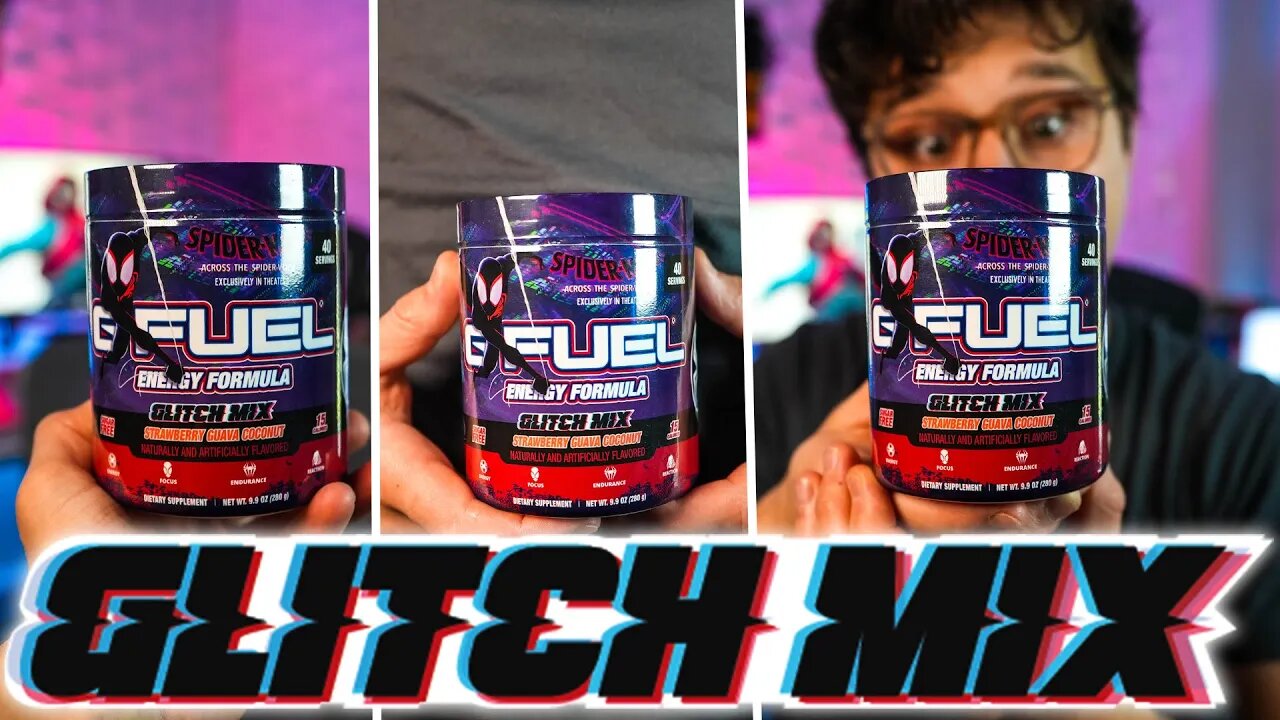 Spider-Verse Glitch Mix GFUEL Review