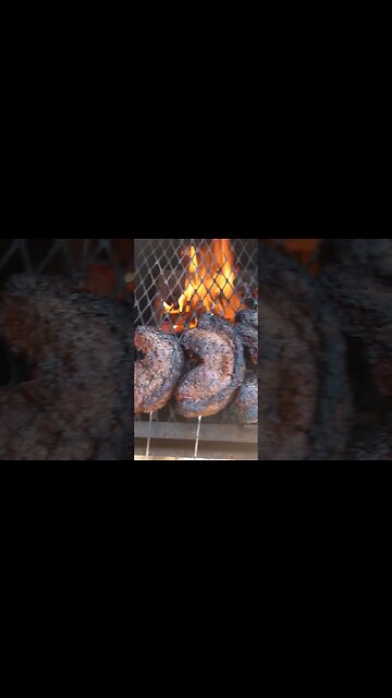 wagyu picanha over open fire 😎