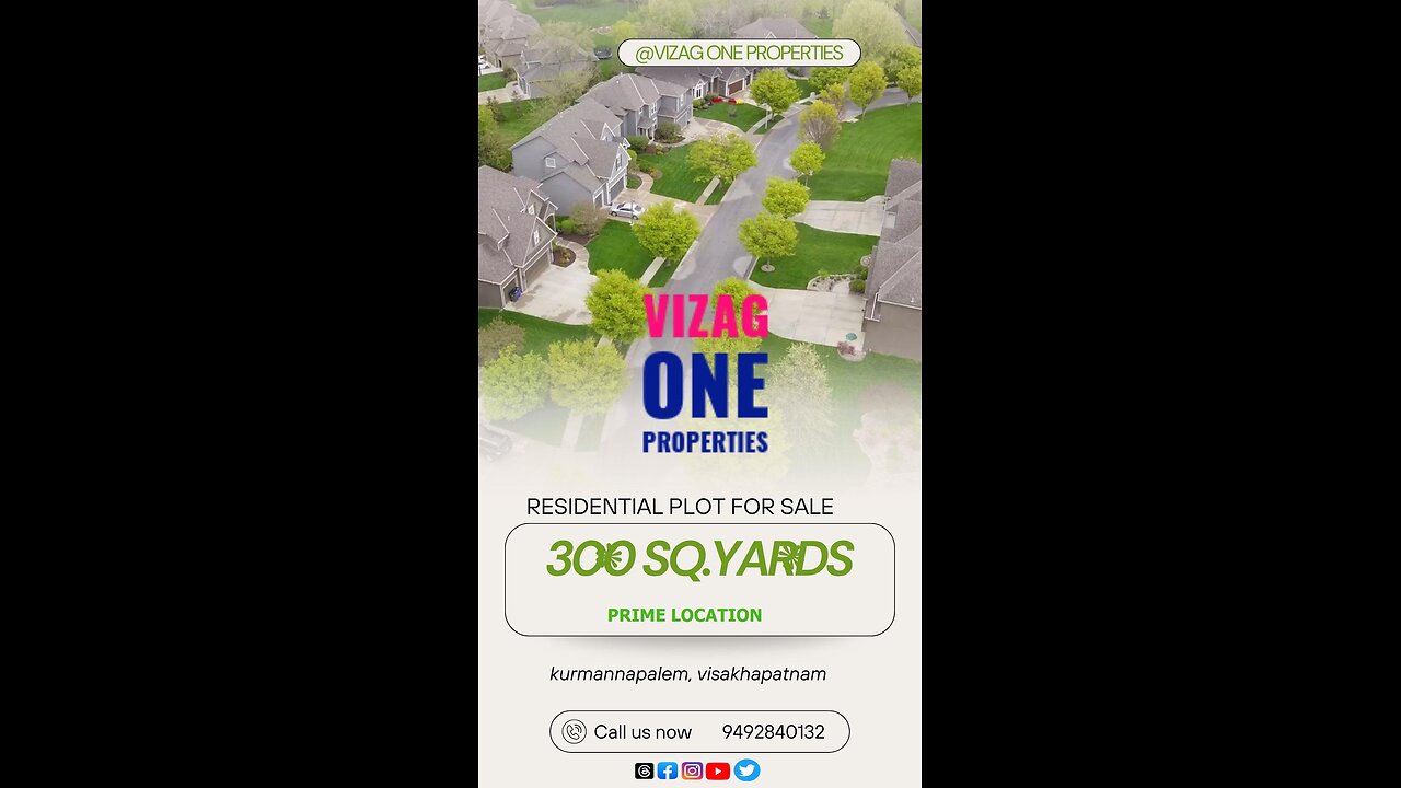 300 SQ YARDS PLOT SALE KURMANNAPALEM VISAKHAPATNAM