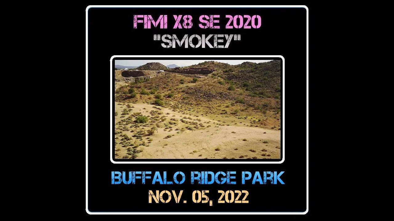 Fimi X8 SE 2020 Drone "Smokey" - Buffalo Ridge Park - 11/05/22