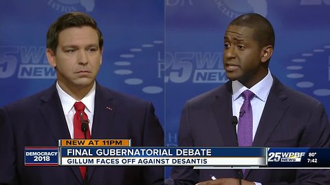 DeSantis, Gillum exchange insults in final Florida debate