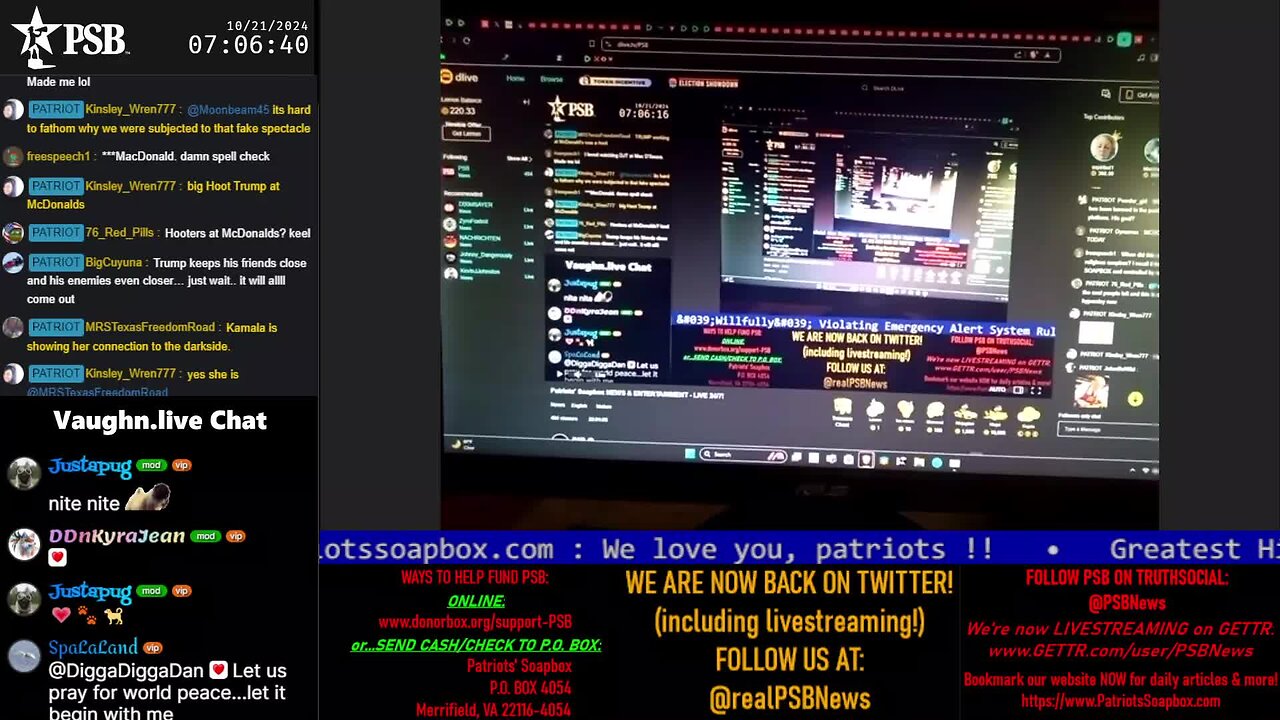 2024-10-21 07:00 EDT - Wake Up: with Poe