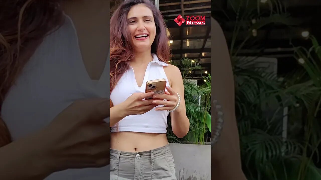 Fatima Sana Shaikh gets snapped in juhu 😍🔥📸 #shorts