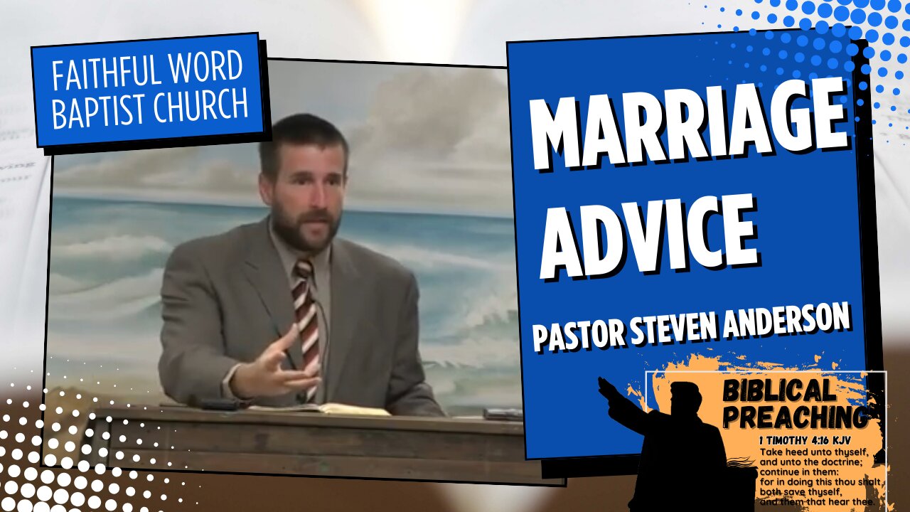 Biblical Preaching Marriage Advice