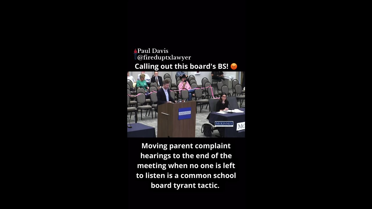 Calling out school board tyranny