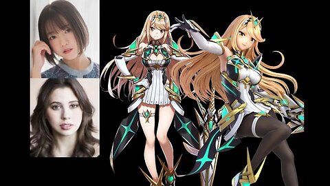 Video Game Voice Comparison- Mythra (Xenoblade Chronicle)