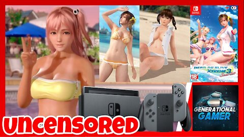 Dead or Alive Xtreme 3 Scarlet For Nintendo Switch (Uncensored)