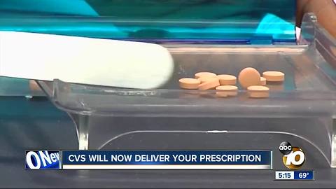CVS to deliver prescriptions