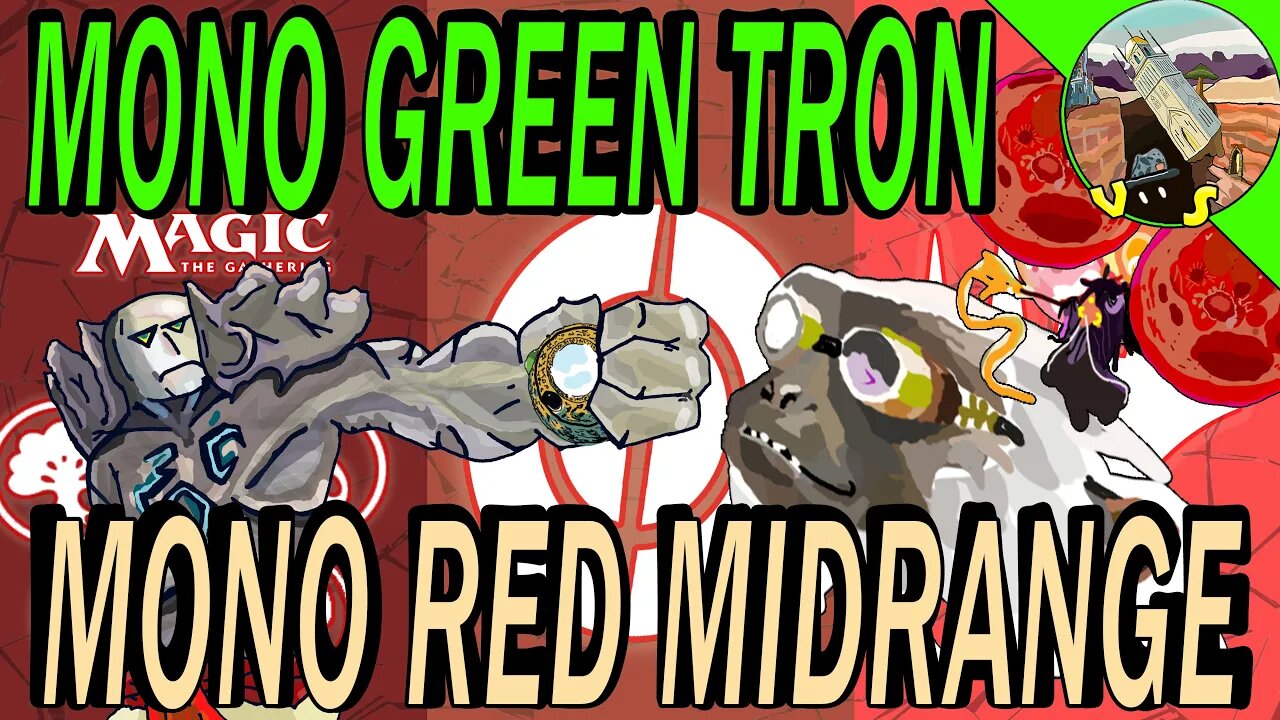 Mono Green Tron VS Mono Red Midrange｜Yeah I Called The Blood Moon ｜MTGO Modern League Match