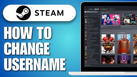 How To Change Steam Username