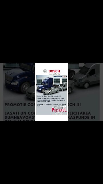 #bosch #piesarul