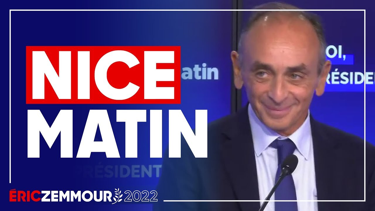 Eric Zemmour invité à la Grande Interview de Nice-Matin