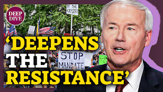 Arkansas Gov: Mandates Lead to More Resistance; Indiana Welcomes Chicago Police Fired Over Vaccine
