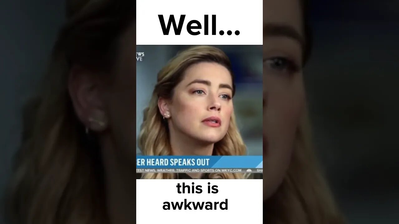 Why is Amber Heard so Awkward?