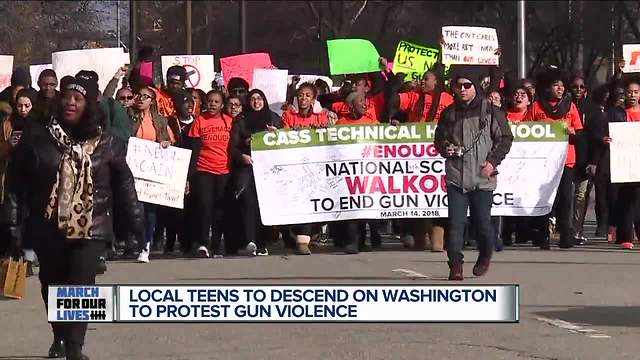 Teens from metro Detroit preparing for March for our Lives