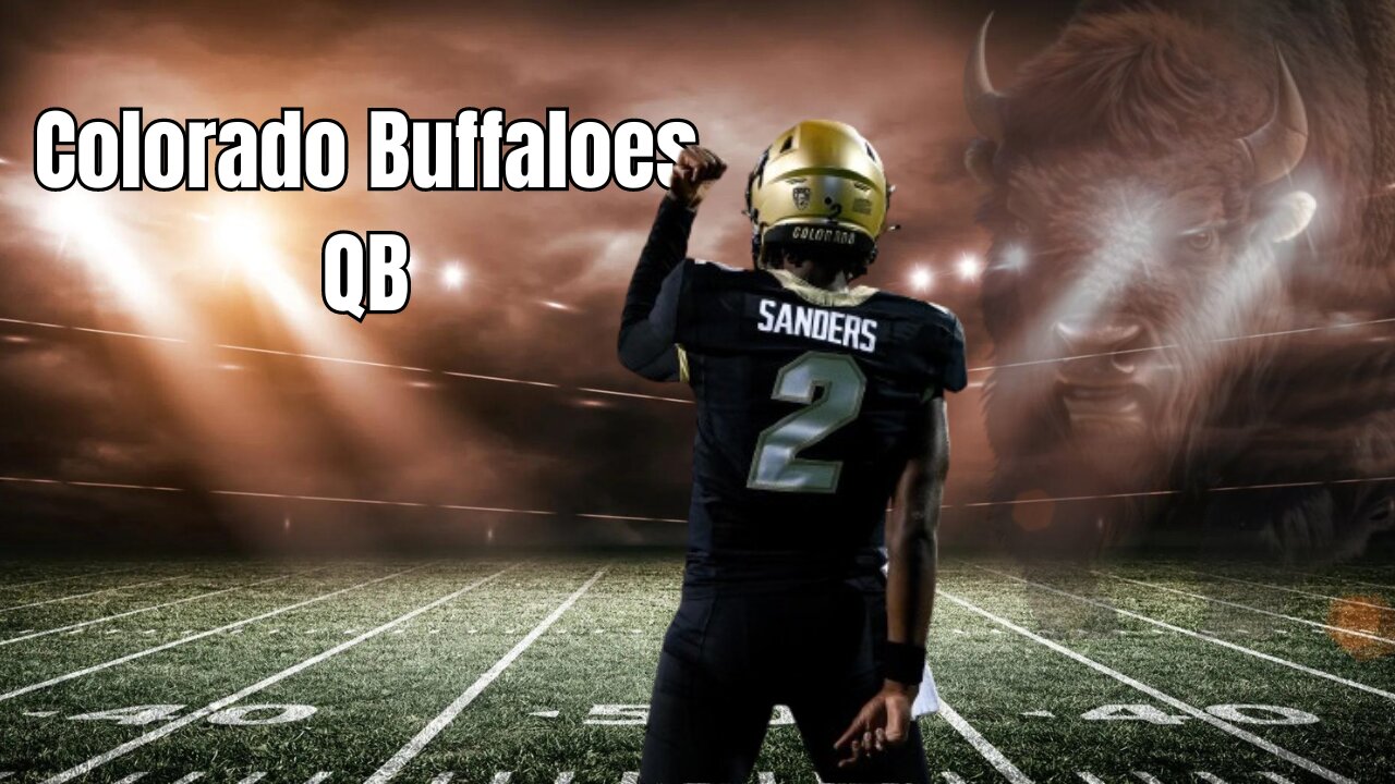 Shedeur Sander Elite QB For Colorado Buffalo