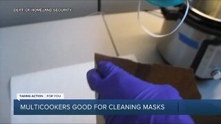 Multicookers good for cleaning N95 masks