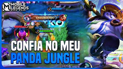 USEI O HERÓI PREFERIDO DO COMPETITIVO NA JUNGLE E DEU BOM!! | MLBB