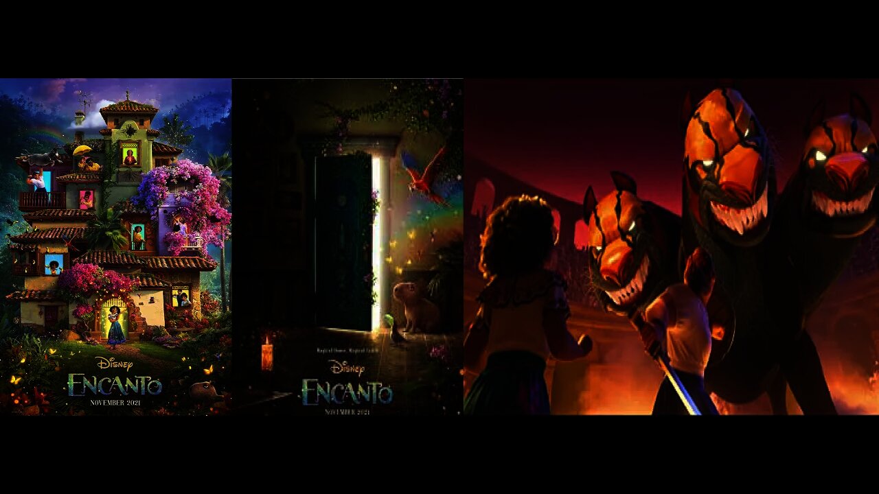 Movie Remix: Changing ENCANTO from Adventure Fantasy to Horror Fantasy - Disney Encanto 2021